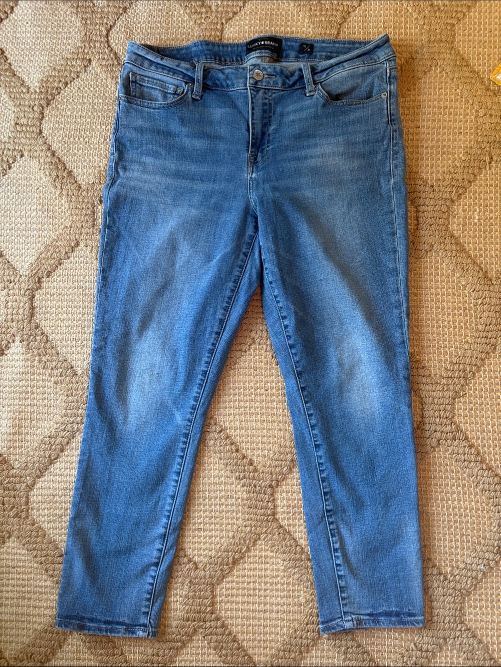 Lucky Brand Light Wash Skinny Stretch Jeans